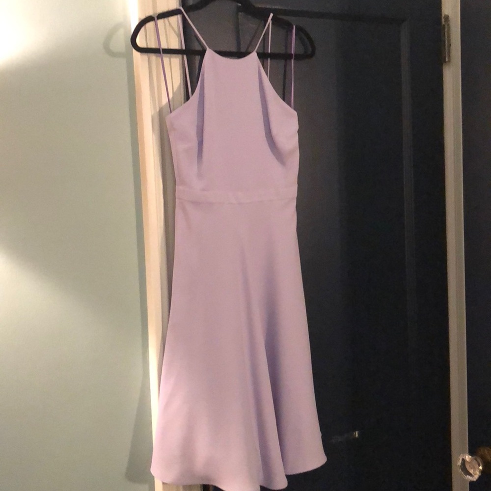 JCrew Purple Crepe Dress